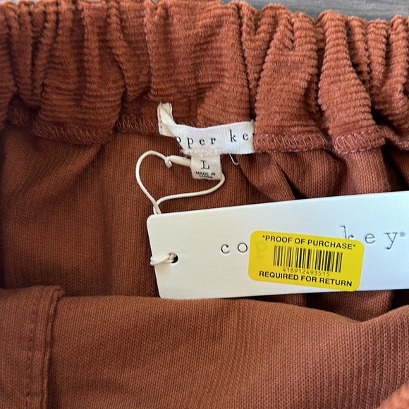 Copper Key-Girls large corduroy mini skirt - Picture 3 of 4